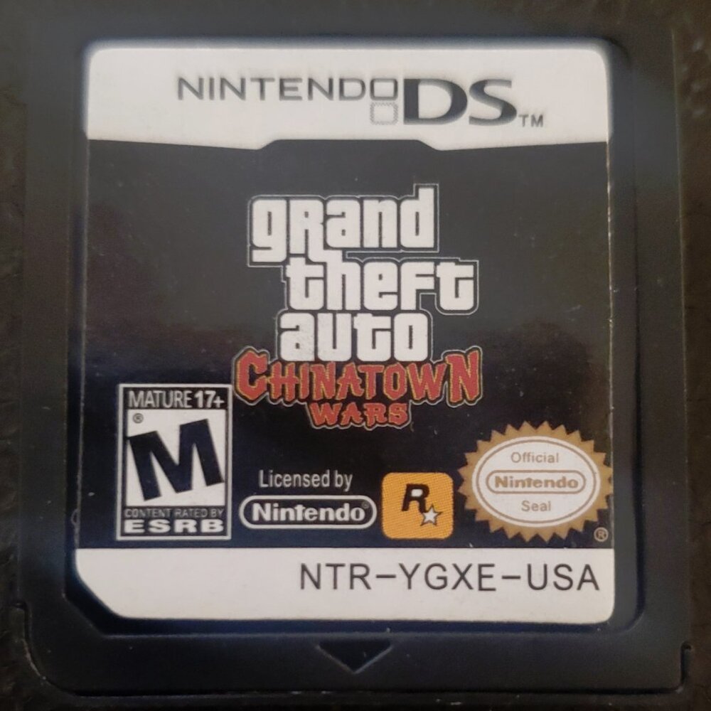 Grand Theft Auto ChinaTown Wars Video Game Nintendo DS GTA